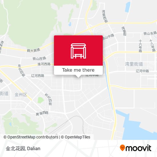 金北花园 map