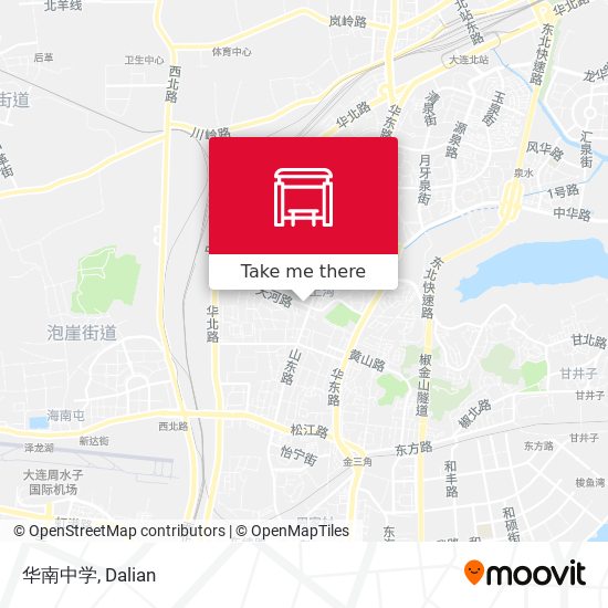 华南中学 map