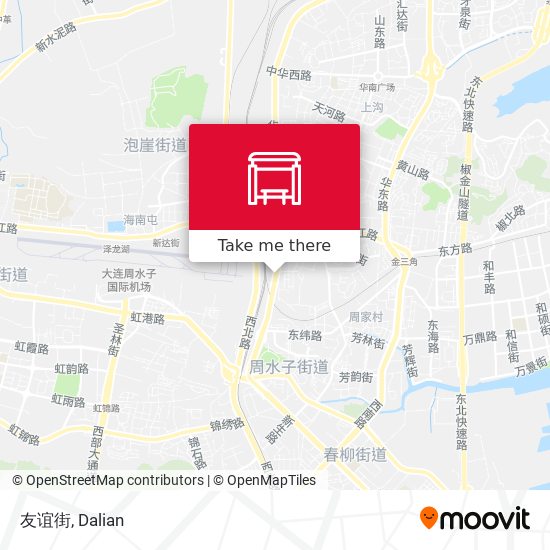 友谊街 map