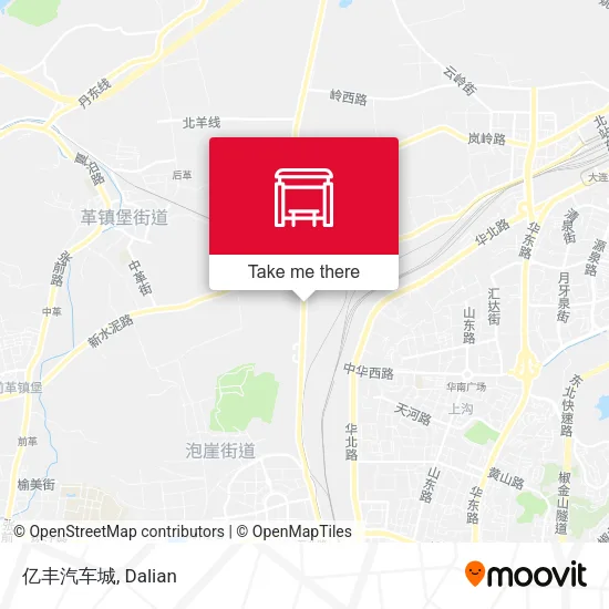 亿丰汽车城 map