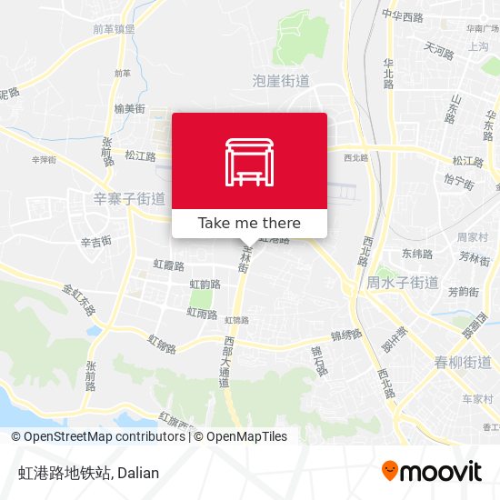 虹港路地铁站 map