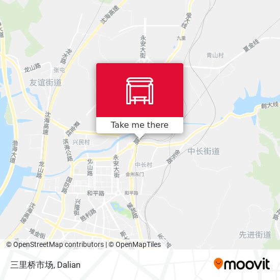 三里桥市场 map