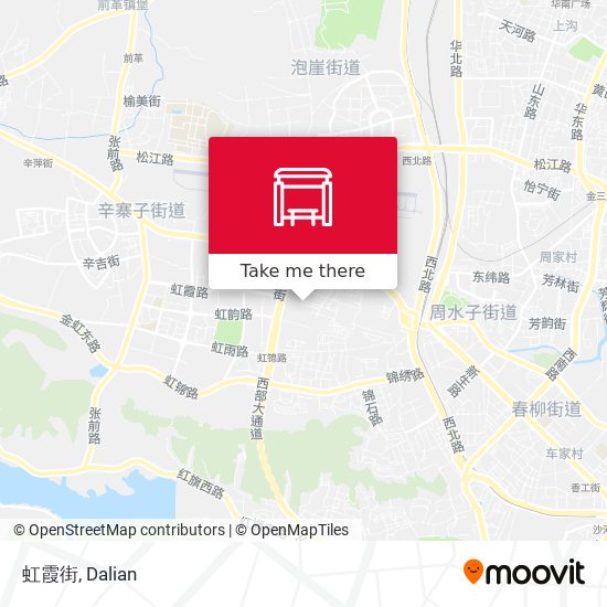 虹霞街 map
