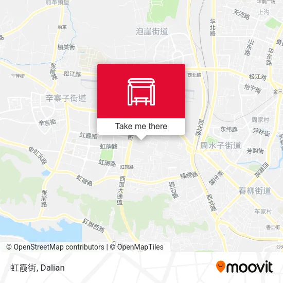 虹霞街 map