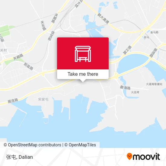 张屯 map