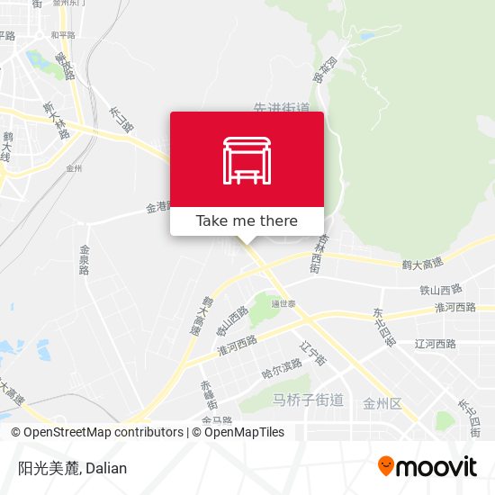 阳光美麓 map