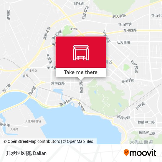 开发区医院 map