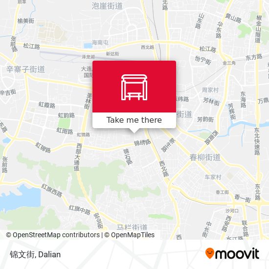 锦文街 map