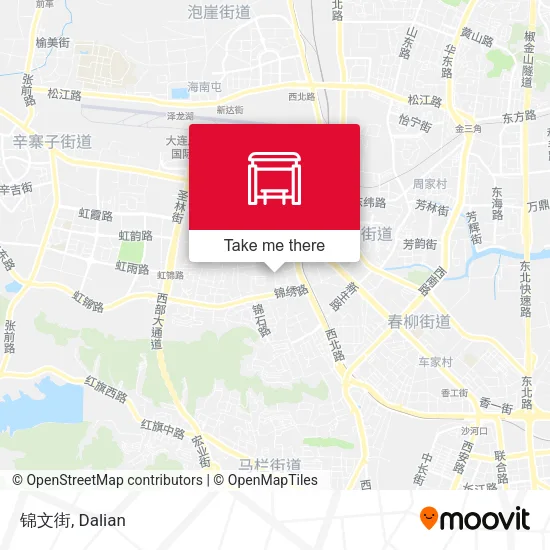 锦文街 map