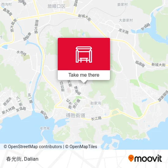 春光街 map