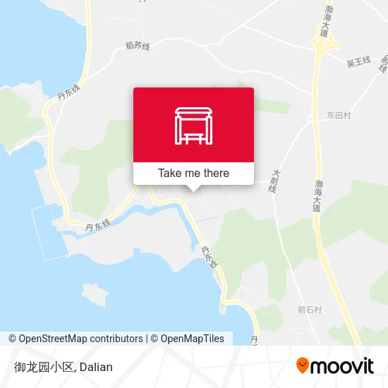 御龙园小区 map