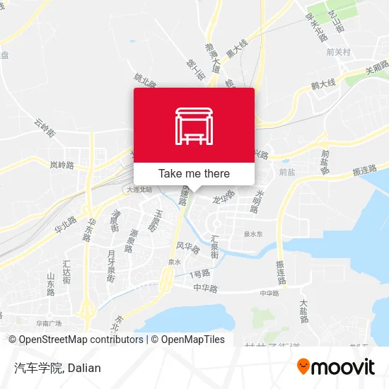 汽车学院 map