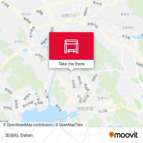 加油站 map