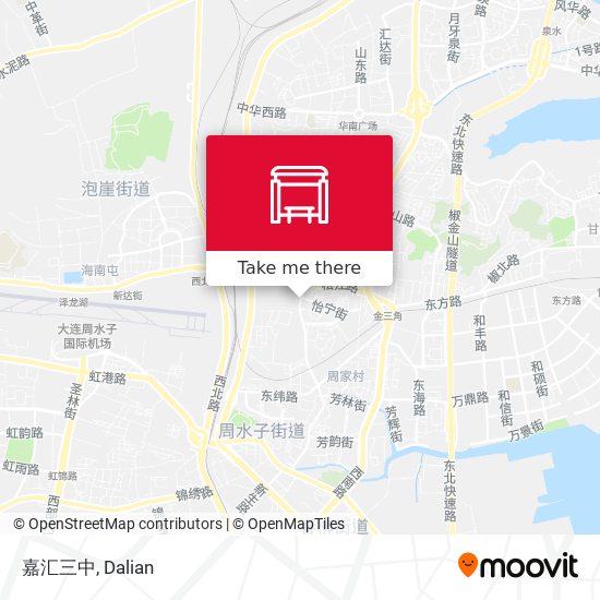 嘉汇三中 map