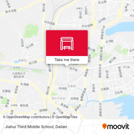 Jiahui Third Middle School map