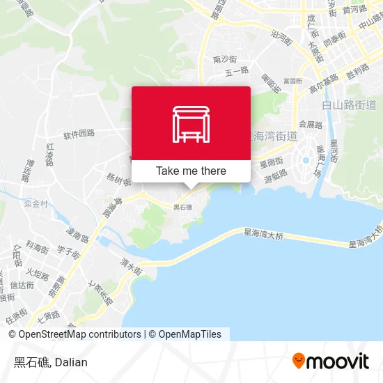 黑石礁 map