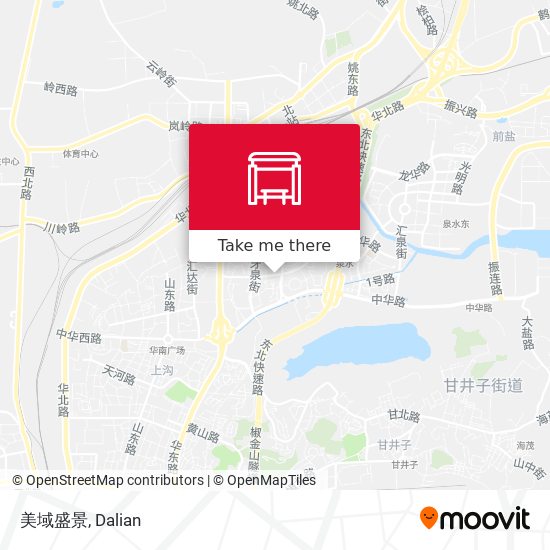 美域盛景 map