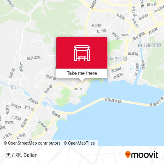 黑石礁 map