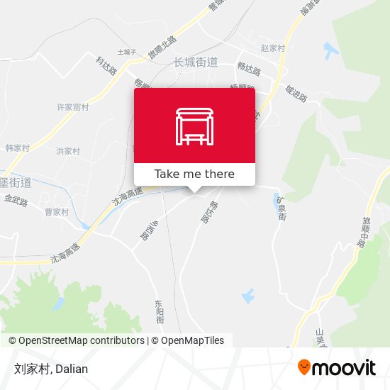 刘家村 map