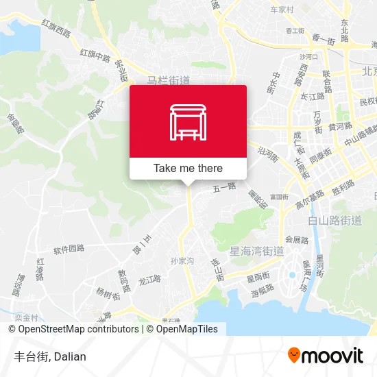 丰台街 map