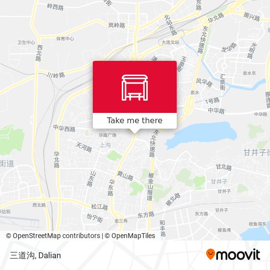 三道沟 map