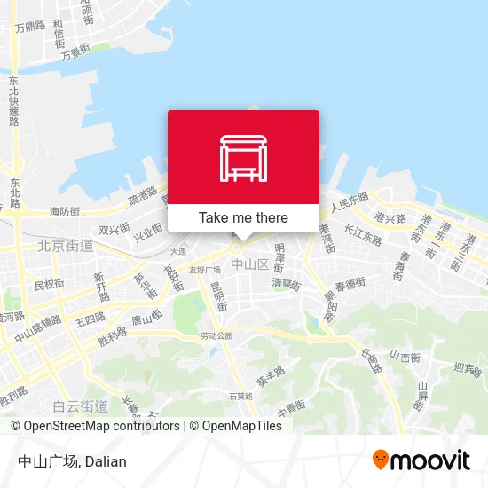 中山广场 map