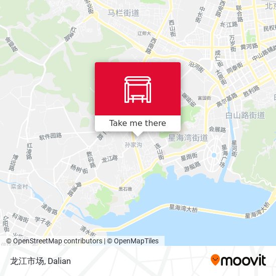 龙江市场 map