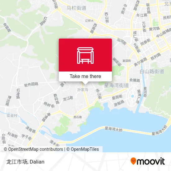 龙江市场 map