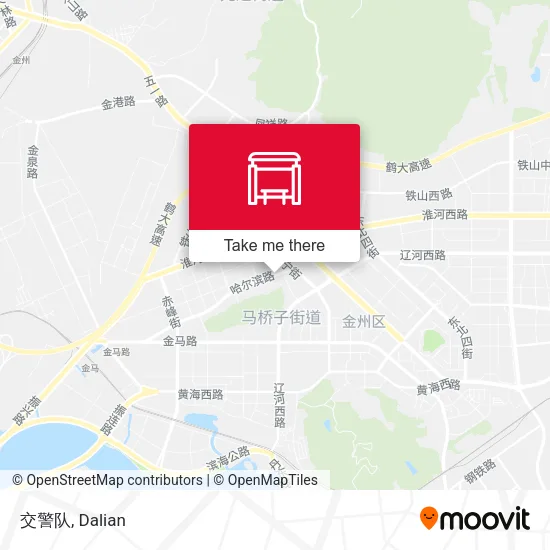 交警队 map