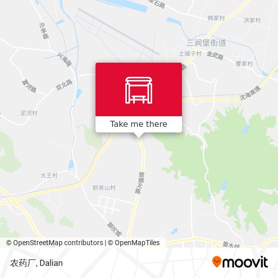 农药厂 map