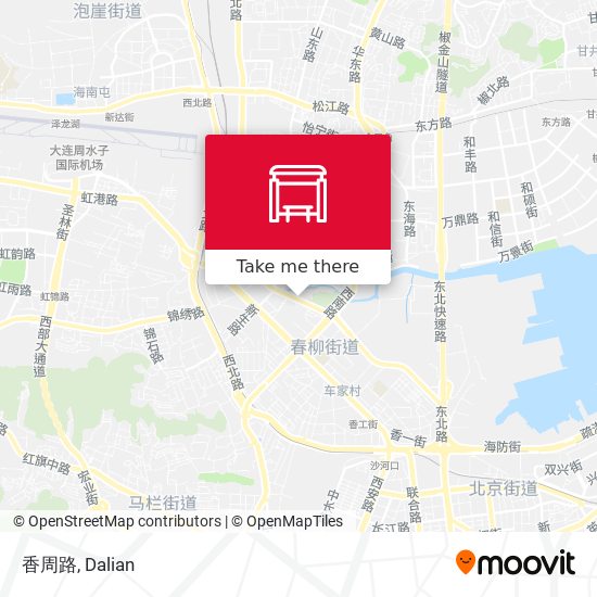 香周路 map