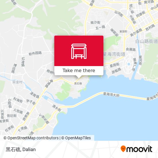 黑石礁 map