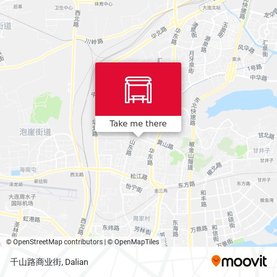 千山路商业街 map
