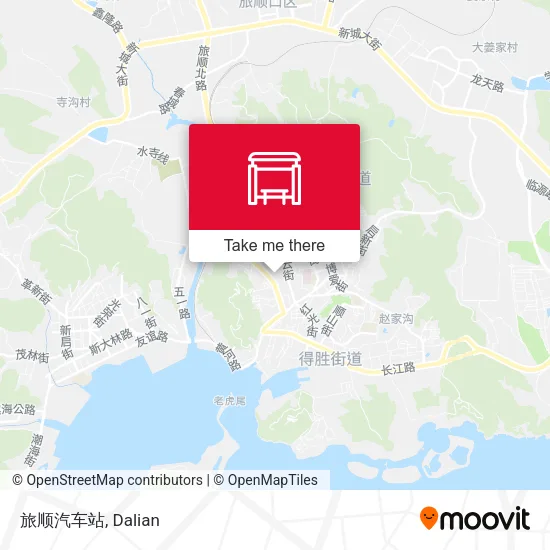 旅顺汽车站 map