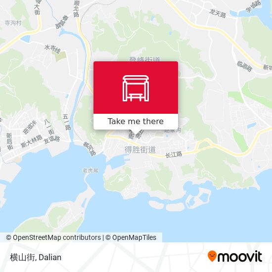 横山街 map
