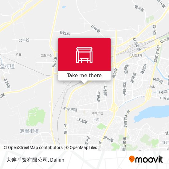 大连弹簧有限公司 map
