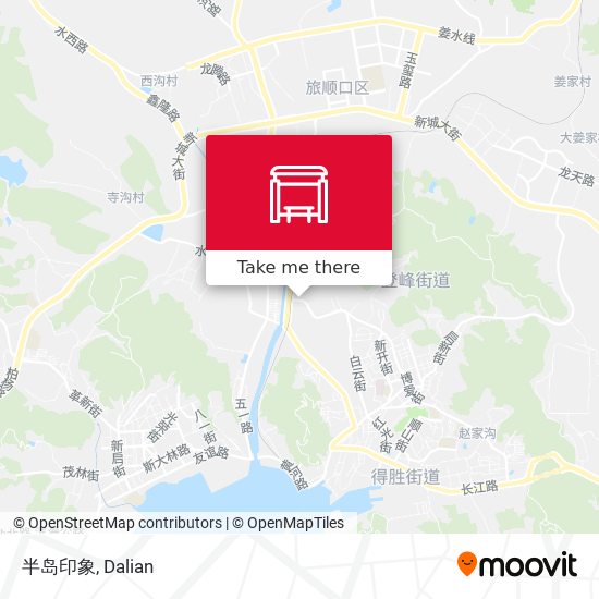 半岛印象 map