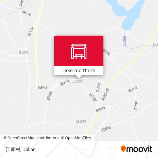 江家村 map
