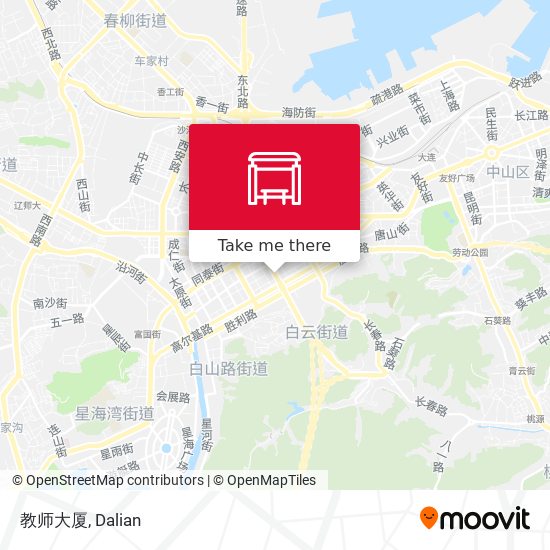 教师大厦 map