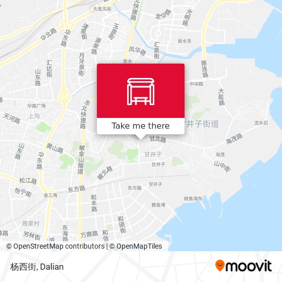 杨西街 map