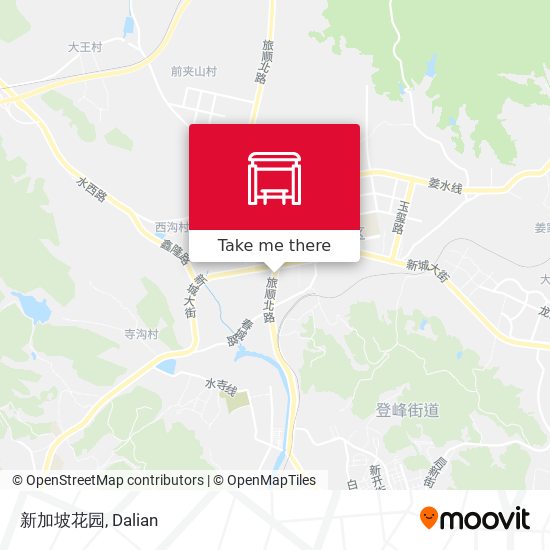 新加坡花园 map