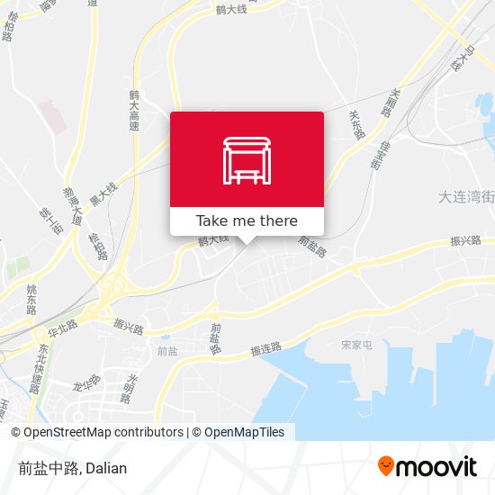 前盐中路 map