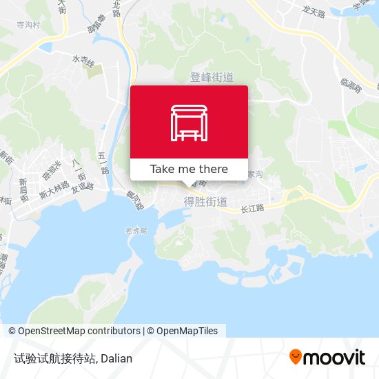 试验试航接待站 map