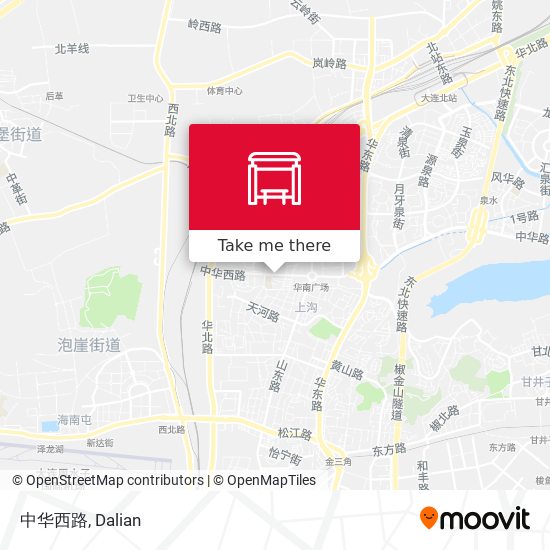 中华西路 map