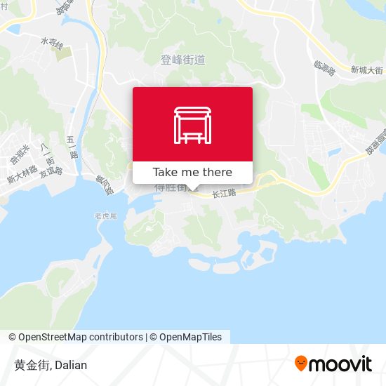 黄金街 map