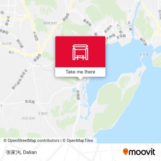 张家沟 map