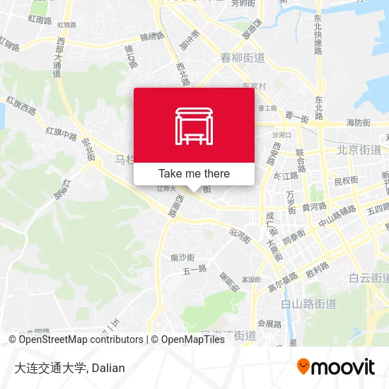 大连交通大学 map