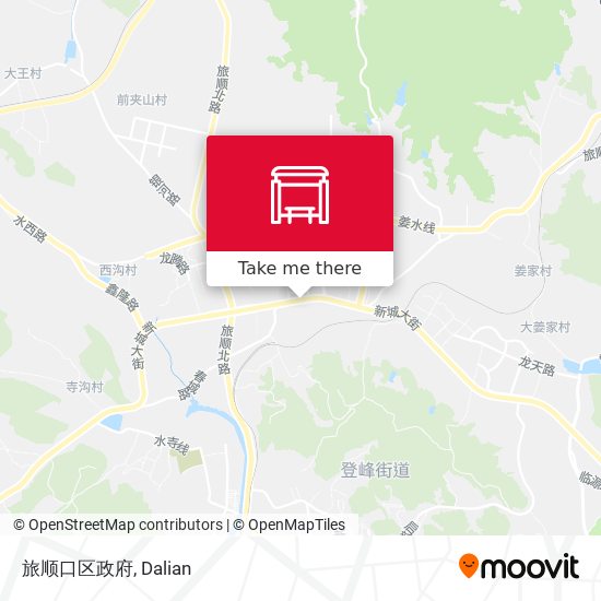 旅顺口区政府 map