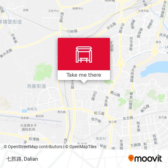 七胜路 map