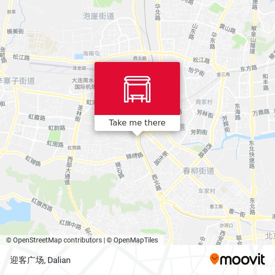 迎客广场 map